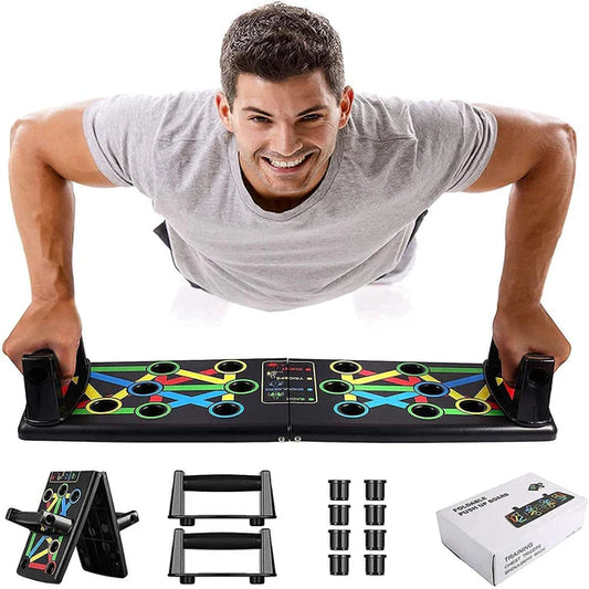 Portable Push Up Board | Body Building Exercise Tool For Men & Women